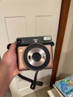 Fujifilm Instax SQ6 Metallic Rose Instant Camera